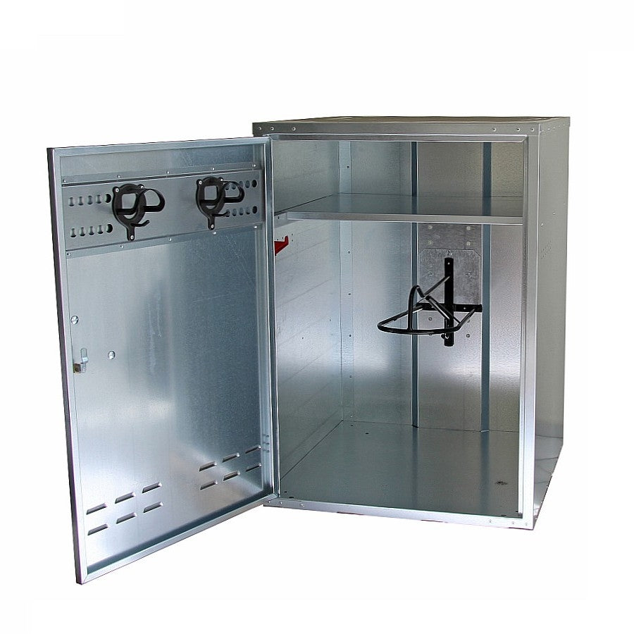 GROWI SATTELSCHRANK 750 x 750 mm, ZYLINDERSCHLOSS, WESTERN