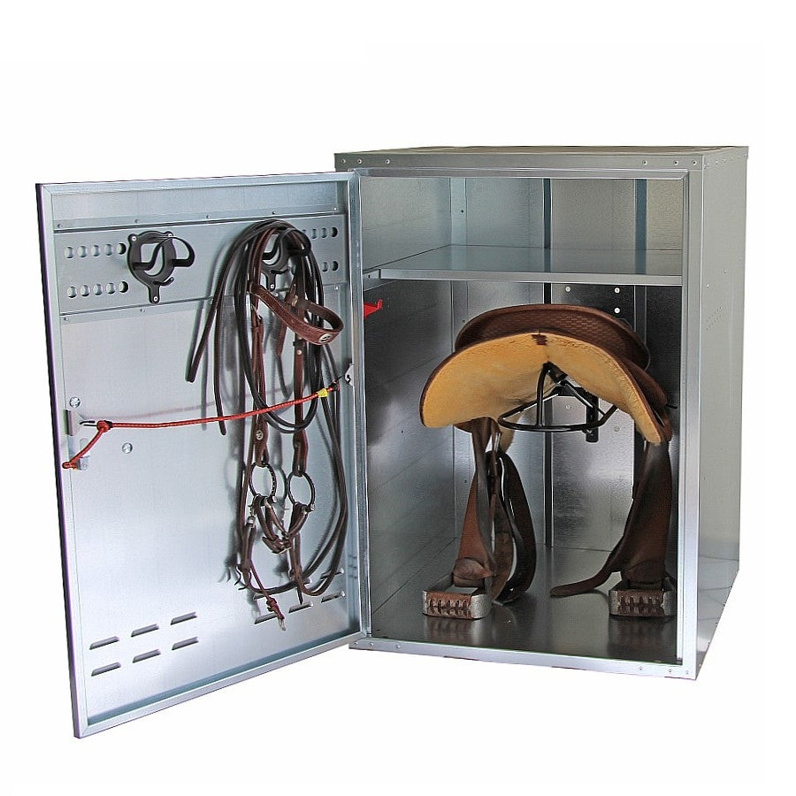 GROWI SATTELSCHRANK 750 x 750 mm, ZYLINDERSCHLOSS, WESTERN