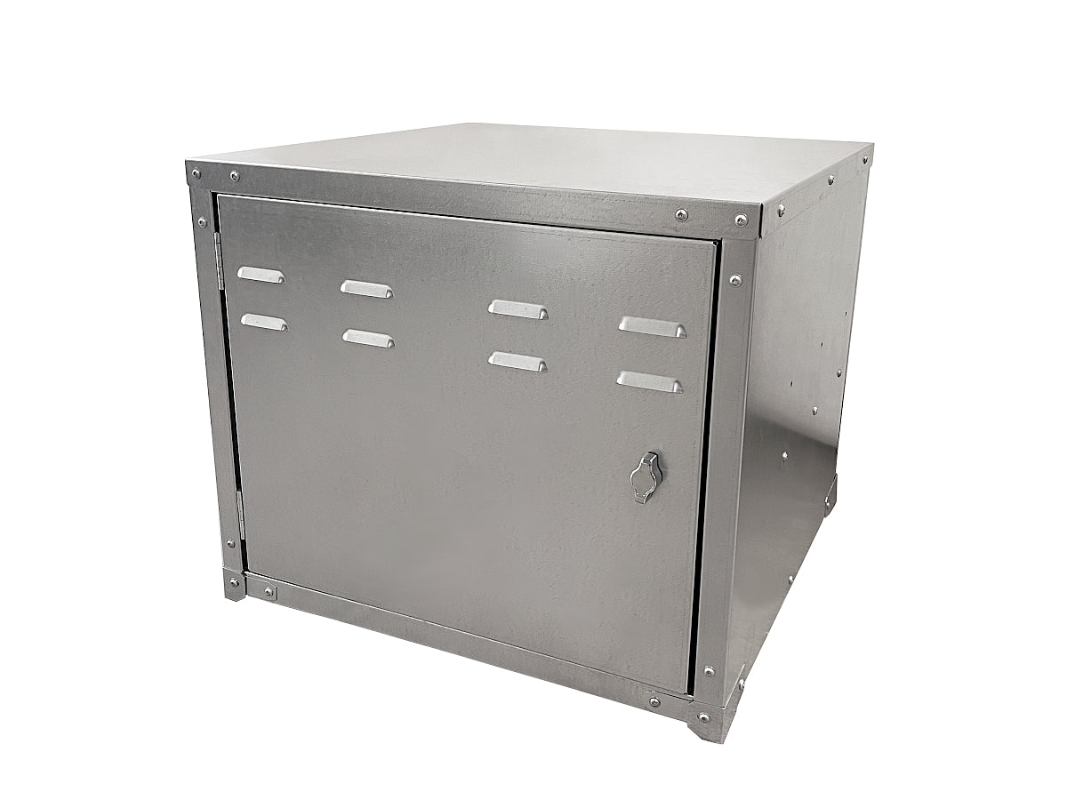GROWI SATTELSCHRANK (BAUSATZ), 500 x 600 x 600 mm, Sattelhalter: Aufsatz
