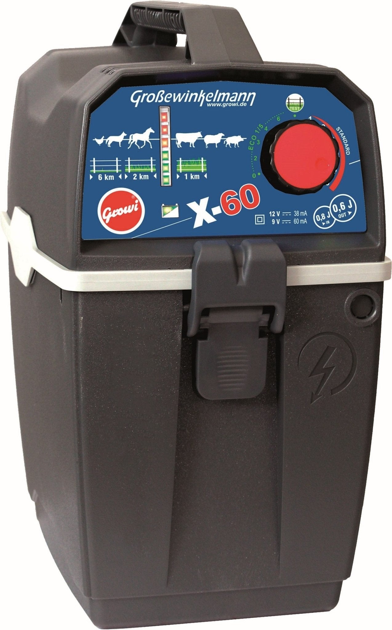 BATTERIEGERÄT GROWI X-60 - Weidetec