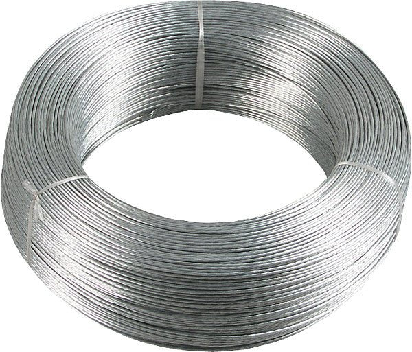 Drahtlitze verzinkt, 200 m Ring - Weidetec