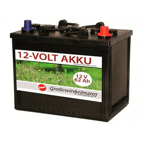 GROWI 12-VOLT-AKKU (62 Ah) - Weidetec