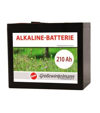 GROWI ALKALINE-BATTERIE (210 Ah) - Weidetec