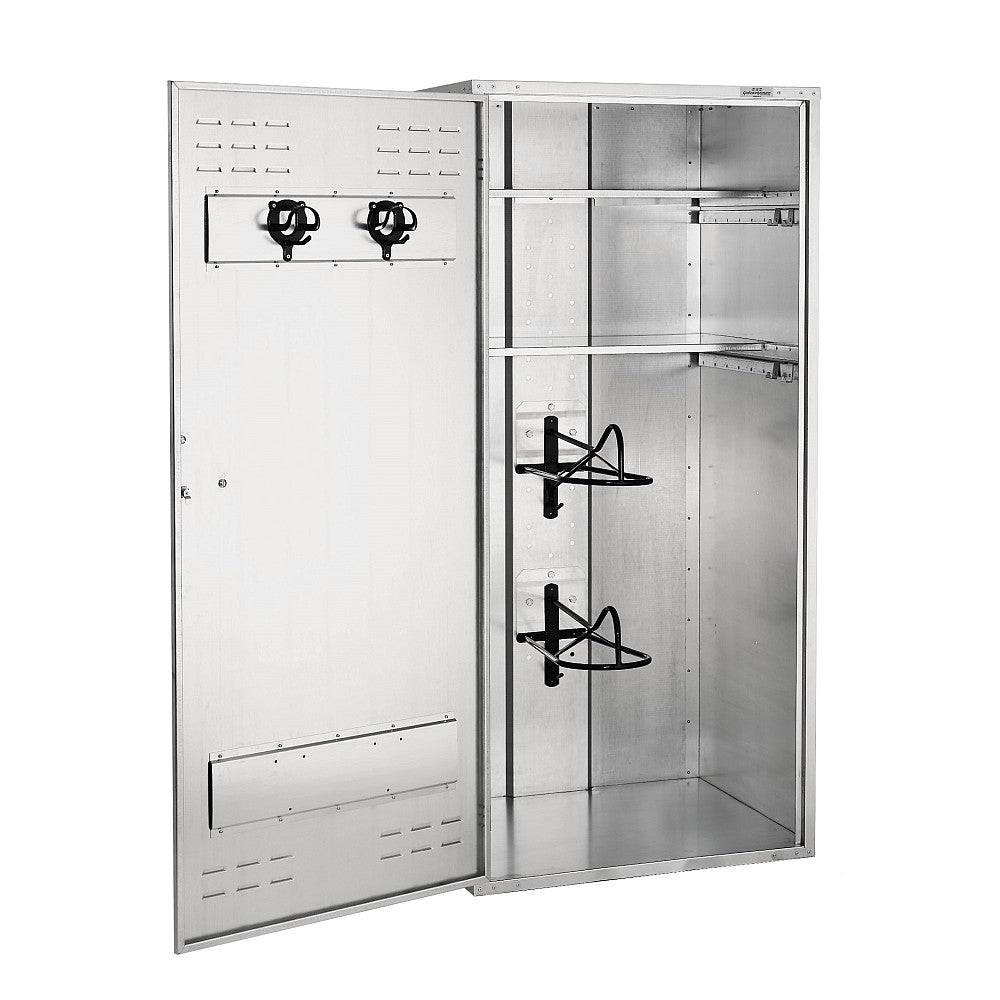 GROWI SATTELSCHRANK 900 X 750 MM ZYLINDERSCHLOSS / ENGLISCH / 1,90 M - Weidetec