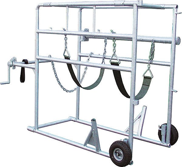 Klauenpflegestand Compact-Stall, vz, 2 Räder - Weidetec