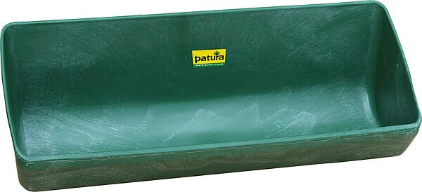 Kunststoff-Langtrog, 13 Liter, grün zum Anschrauben - Weidetec