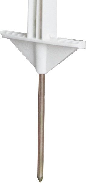 Kunststoffpfahl 0,73 m, 5 Drahthalter (10 Stück / Pack) - Weidetec