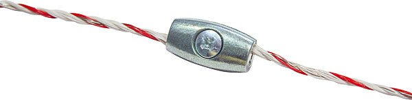 Litzenverbinder verzinkt, für Litzen bis 2,5 mm (5 Stück / Pack) - Weidetec