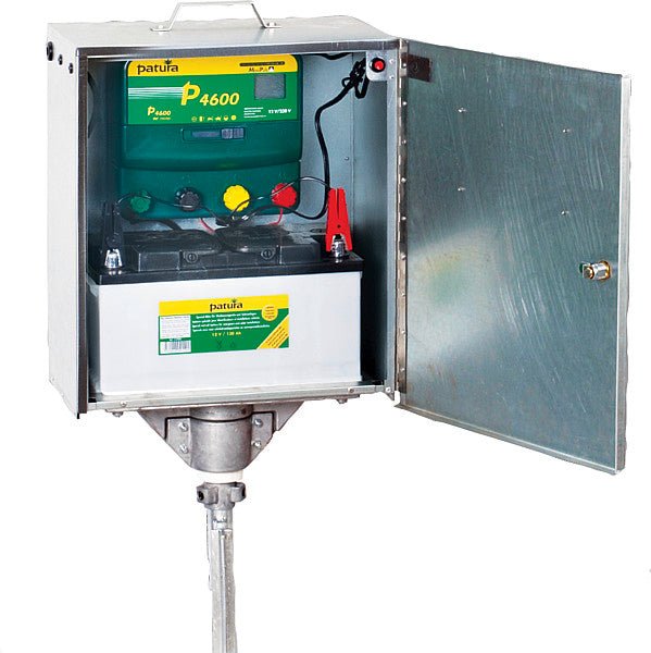 P4600, Multifunktions-Gerät, 230V/12V mit elektrifizierter Box und Erdstab - Weidetec
