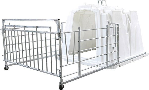 Umzäunung für Kälberhütte Superstar 2,36x2,31x1,45 - Weidetec