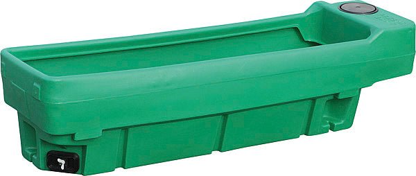 Weidetränke, eckig, 200 Liter 1600x460x440mm, ohne Schwimmerventil - Weidetec