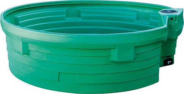 Weidetränke, rund, 1500 Liter d=2000x600 mm, ohne Schwimmerventil - Weidetec