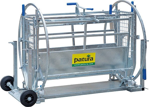 Wendebox für Schafe verzinkt, inkl. Fahrwerk - Weidetec