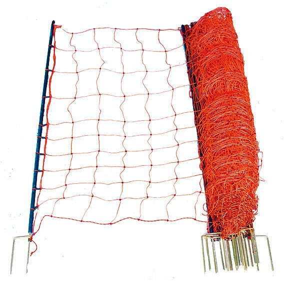 Wolfs-Abwehrnetz 145 cm hoch mit Doppelspitze, 50 m - Weidetec
