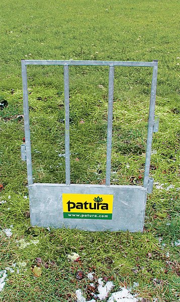 Zwischenstück für Rundraufe 373520, 28FP verzinkt, mit 1 Verbindungsstange - Weidetec