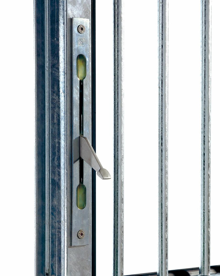 Growi® Stalltür mit Drehfenster, Tür: Drücker und Klappring-Stecker - DIN Rechts oder Links