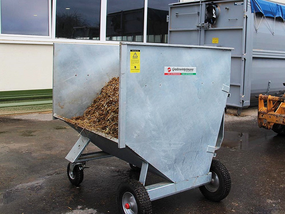 GROWI GROSSRAUMKULI FÜR HOFLADER - 1,5 m³ Fassungsvermögen