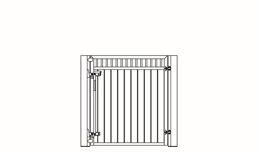 Boxentür Halbhoch - 1500 mm x 1200 mm