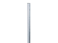 Robuste Quadratrohrpfosten für Weidetore – 80 x 80 x 2000 mm, sichere Montage bis zu 4000 mm Breite