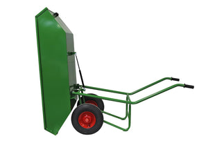 Tipping pen, powder-coated, 450 liter capacity