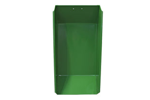 Powder-coated replacement trough for tipping trolley: 450 liter capacity