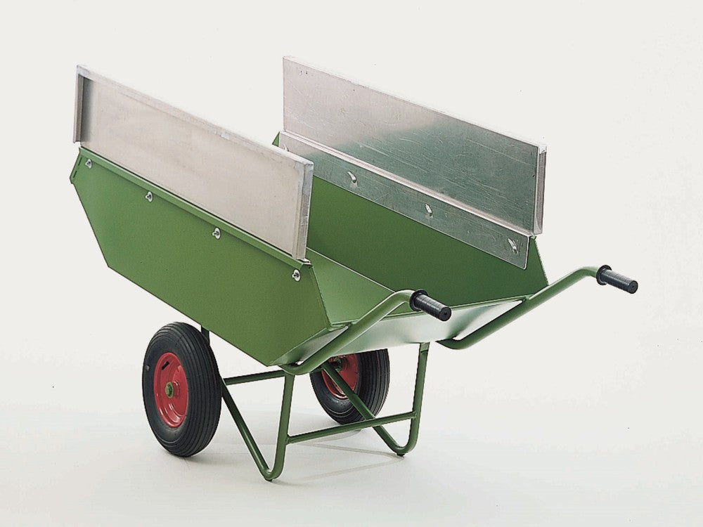 Cart attachment set: Raised side panels for more efficient transport