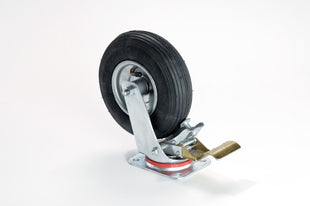 Air swivel castor with brake, 230 x 65 mm, load capacity: 100 kg