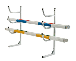 OBSTACLE POLE RACK: Space-saving wall storage for your poles