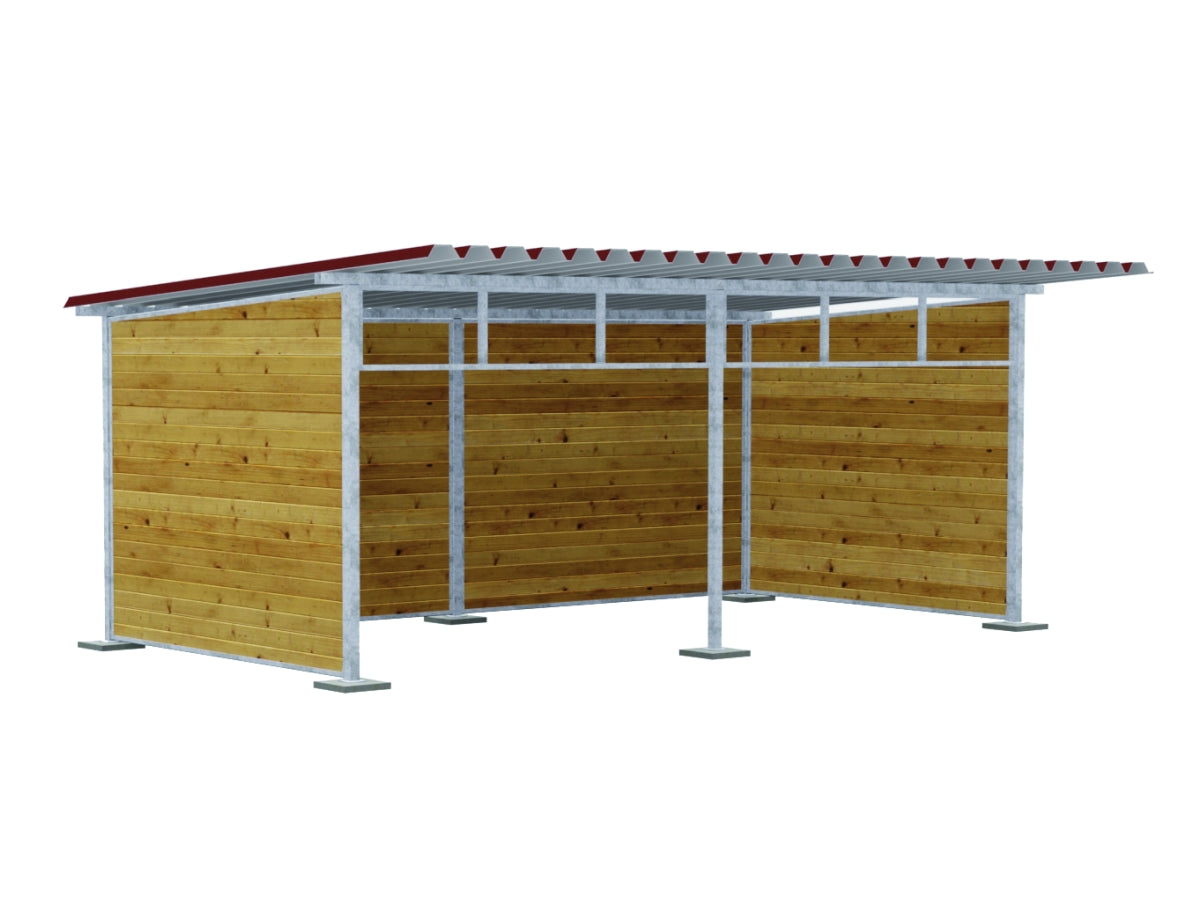 Growi® Weidehütte, Breite 3,50 m, verschiedenen Größen zur Auswahl