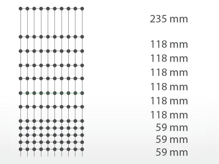 Hochwertiges Euronetz für Geflügel: 1120mm x 50m