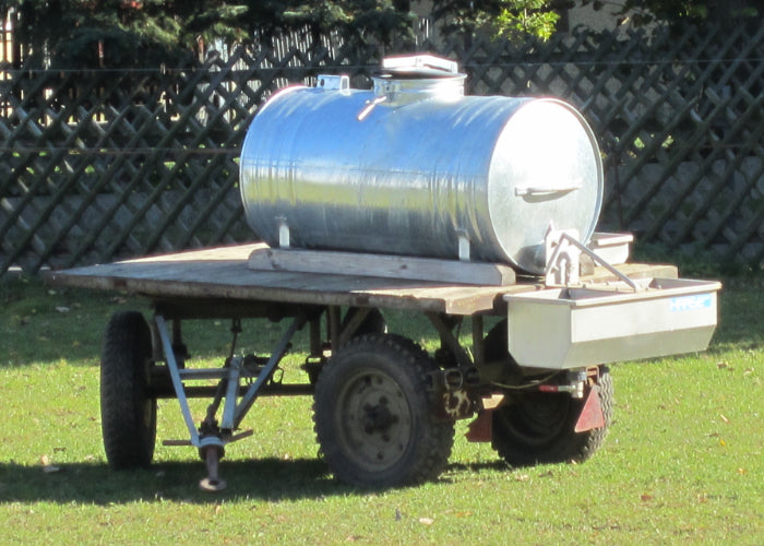 HAASE-Trogtränke Mod. 516 - Robuste Edelstahl-Tränke für Wasserwagen