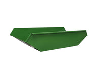 Powder-coated replacement trough for tipping trolley: 450 liter capacity