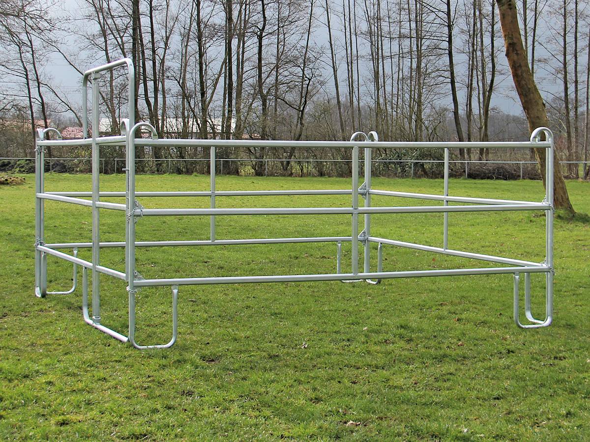 Komplettset Panelbox 3000 x 3000 mm – Vielseitiger Unterstand für Hof und Landwirtschaft