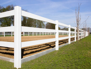 Robust riding arena fencing for Ranch S 3 - complete system - various sizes