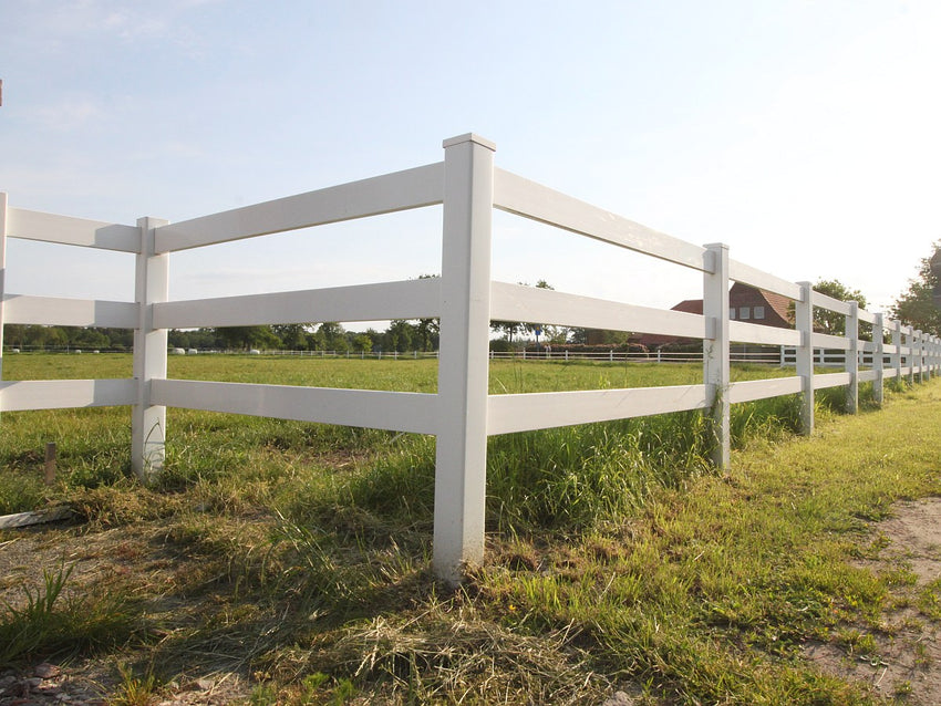 Robuste Reitplatz-Einzäunung für Ranch S 3 – Komplettsystem - verschiedene Größen