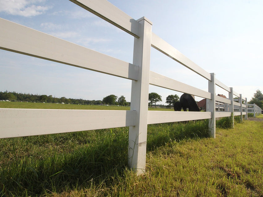 Robuste Reitplatz-Einzäunung für Ranch S 3 – Komplettsystem - verschiedene Größen