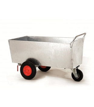 Transport trolley approx. 600 liter capacity - hot-dip galvanized