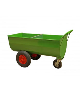 Feed wagon with a capacity of approx. 250 liters - with partition