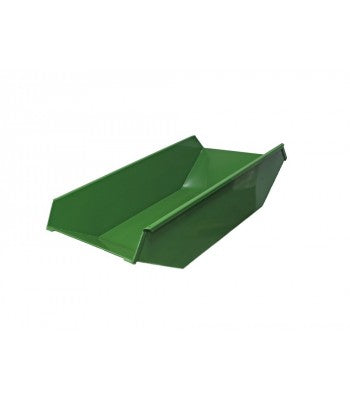 Powder-coated replacement trough for UniversalKuli II: With a trough length of approx. 1300 mm