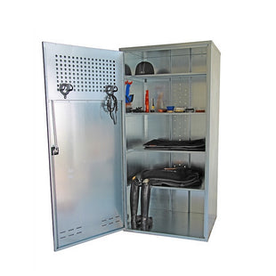 Growi® Universalschrank mit Vorrichtung für Vorhängeschloss: Clevere Organisation auf engstem Raum