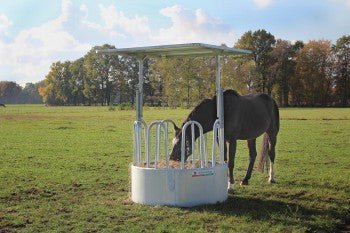 Robuste Rundraufe COMFORT-LINE MINI: Effiziente Futterlösung für Pferde