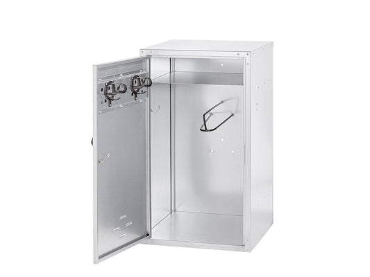 GROWI SATTELSCHRANK (BAUSATZ) - 1060 x 600 x 600 mm, Sattelhalter: Standard - Weidetec
