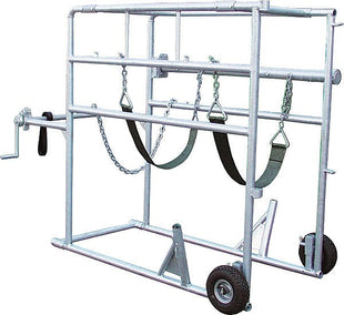 Hoof trimming stand Compact-Stall, VZ, 2 wheels