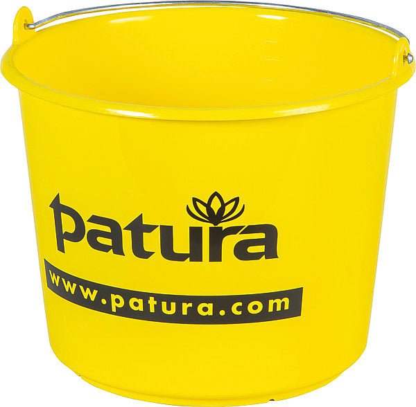 Kunststoff Eimer 12 Liter gelb - Weidetec