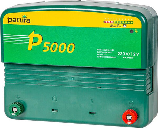 P5000, Weidezaun-Kombigerät, 230V/12V mit MaxiPuls-Technologie - Weidetec