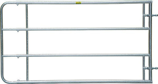 Pferde-Weidezauntor, verstellbar, 4-reihig, 1,10 m hoch, 2,00 - 3,00 m inkl. Montageteile - Weidetec