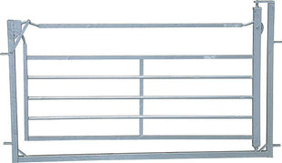 Swing-sliding gate W = 1.83 m, for sheep trapping systems, galvanized 