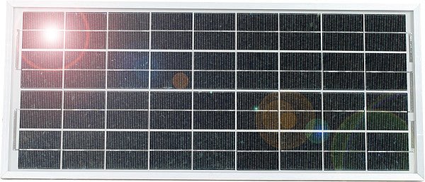 Solarmodul 25 Watt, mit Universalhalter