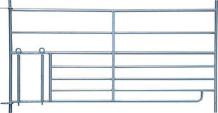 Steckfix rack with lamb hatch W = 1.83 m, height 92 cm 