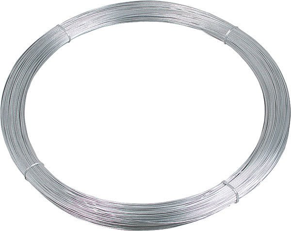 Tornado-Stahldraht, d= 2,5 mm, dick verzinkt, alulegiert, 25 kg Rolle ca. 625m - Weidetec
